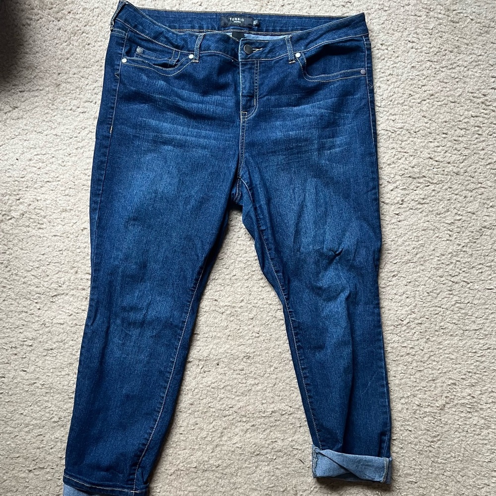 TORRID Blue Denim Jeans
